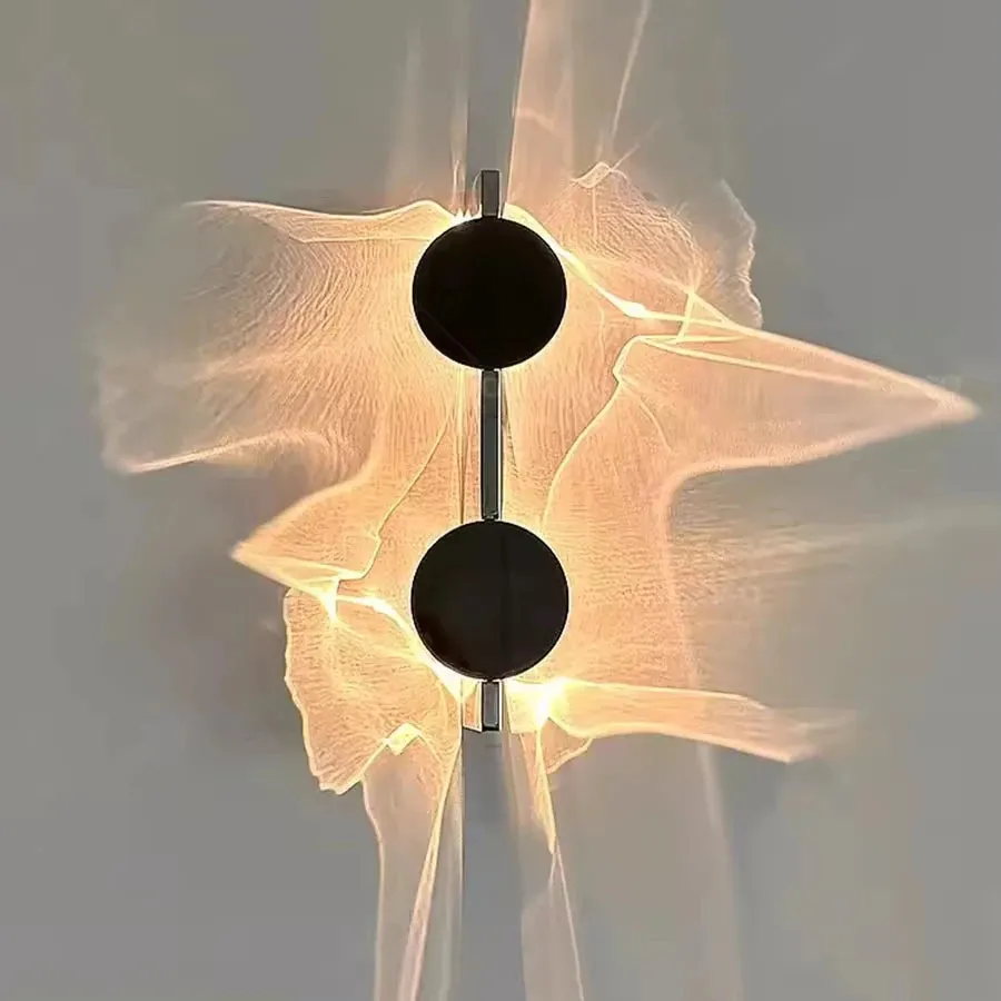 Creative Chrome Wall Lamp Stainless Steel Rotating Wall Lamp