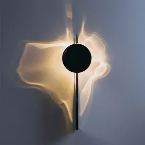Creative Chrome Wall Lamp Stainless Steel Rotating Wall Lamp