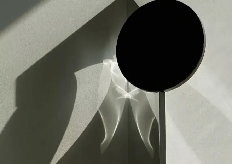 Creative Chrome Wall Lamp Stainless Steel Rotating Wall Lamp