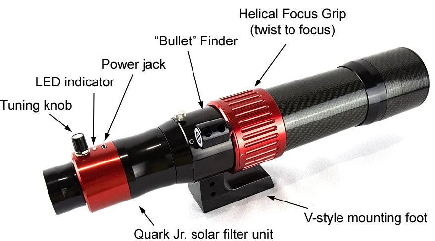 Daystar Filters Scout 60mm Dedicated Solar Telescope Prominence