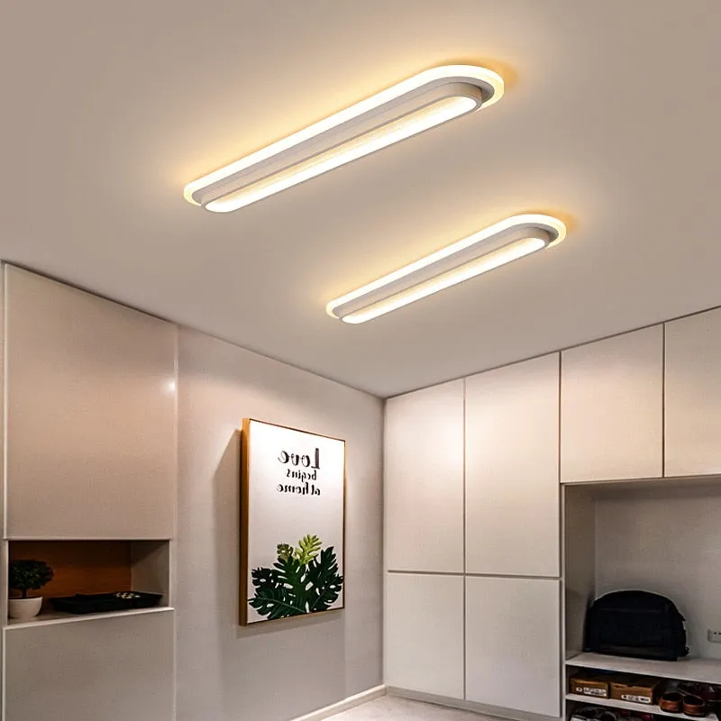 Designer New Acrylic AC85-265V LED celing lamp for dining living room restaurant Corridor Surface Mounted decor lighting fixture