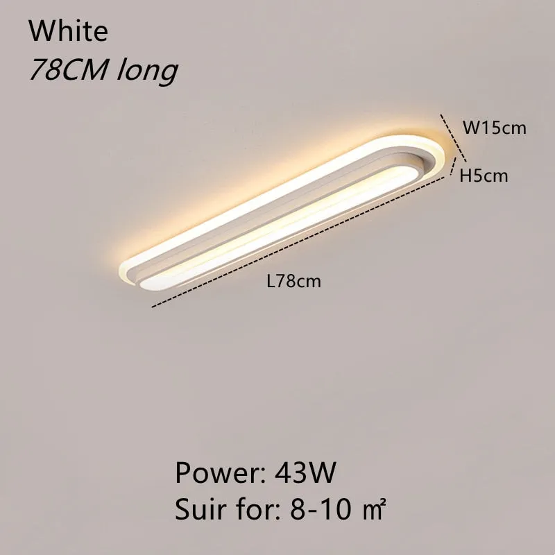 Designer New Acrylic AC85-265V LED celing lamp for dining living room restaurant Corridor Surface Mounted decor lighting fixture