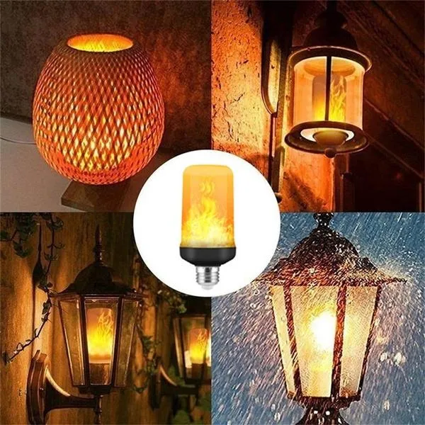 E27 LED Flame Effect Light Bulb