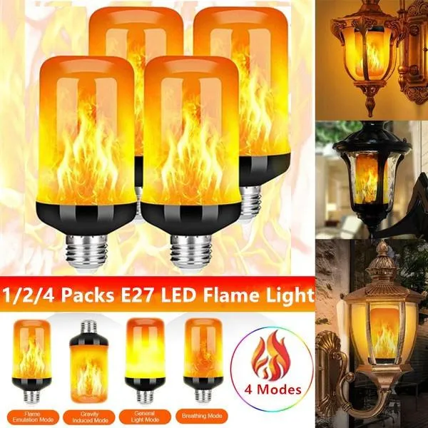 E27 LED Flame Effect Light Bulb
