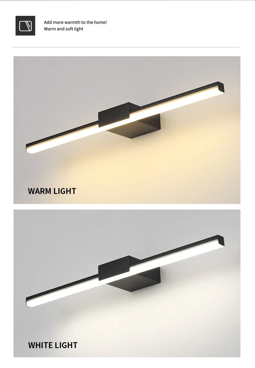 EB Pove - Led Wall Lamp Bathroom Vanity Light