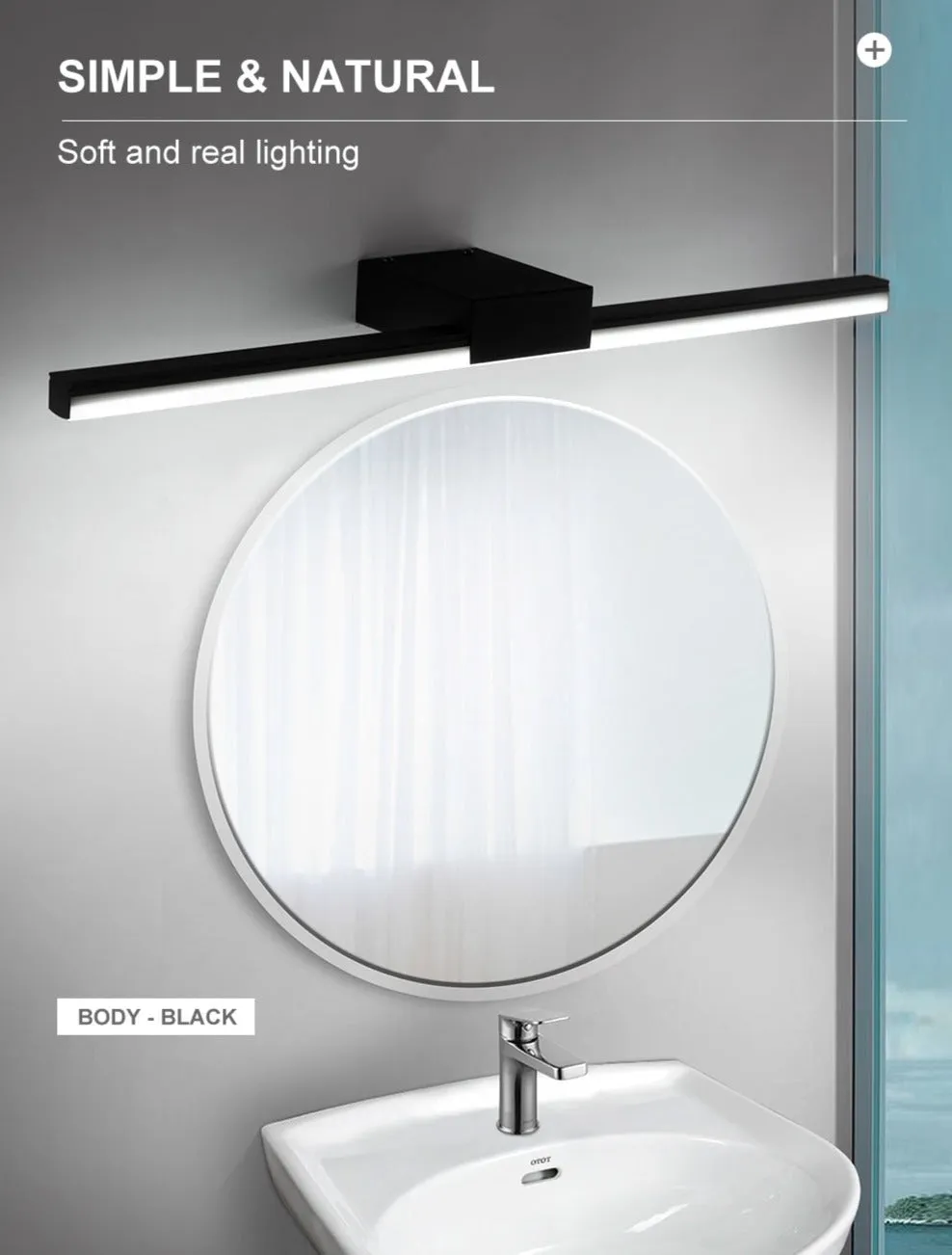 EB Pove - Led Wall Lamp Bathroom Vanity Light