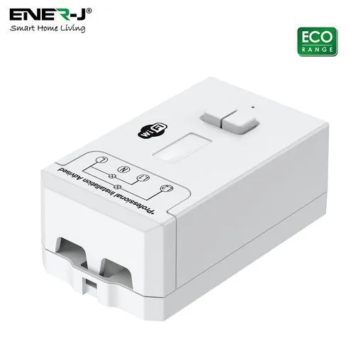 ENER-J 2 ways Wireless Receiver, 5Ax2 on/off RF433mhz   WiFi Non Dimmable