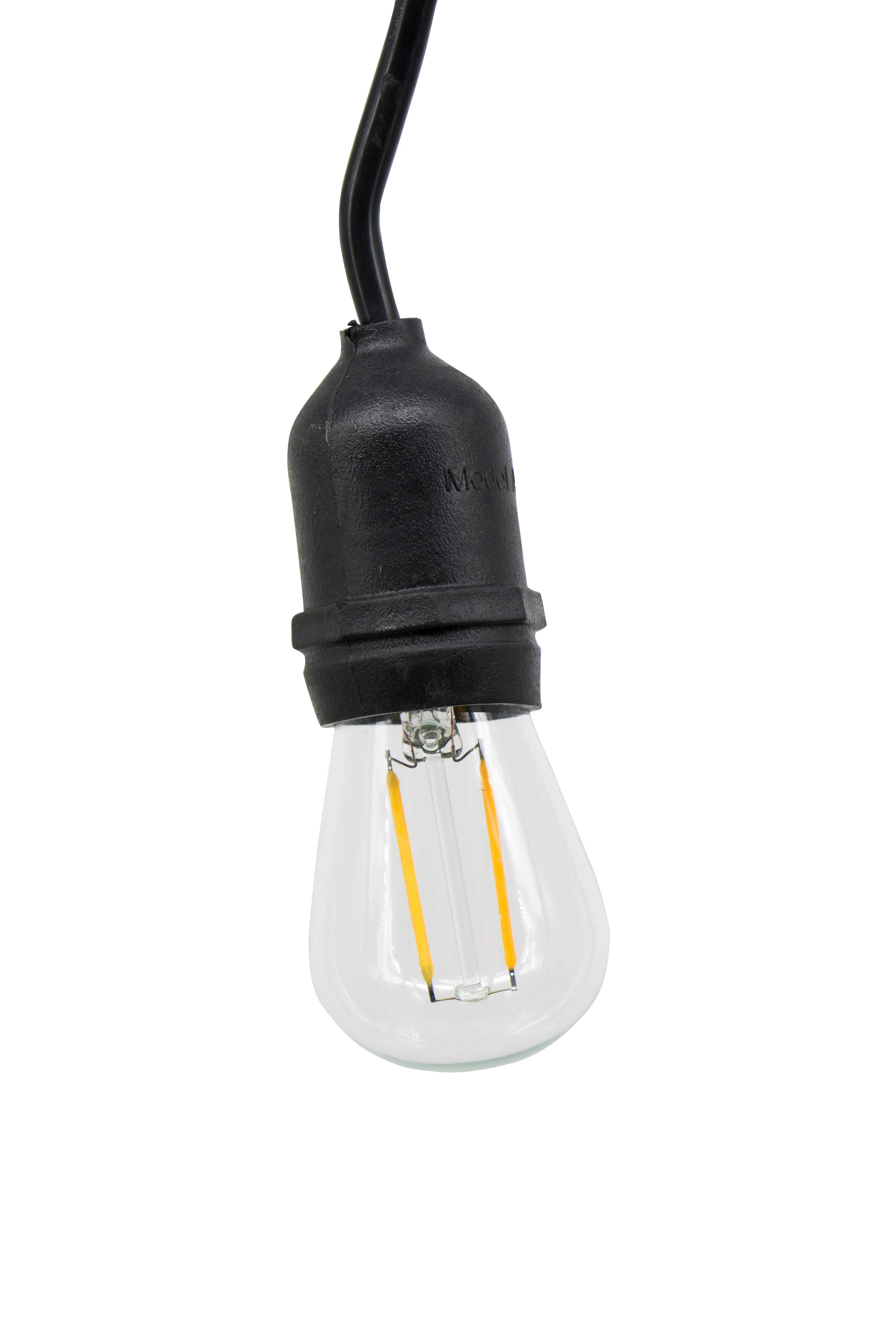 Ener J LED Festoon Kit (15.2m) iNC 15X2w Filament LED Bulbs