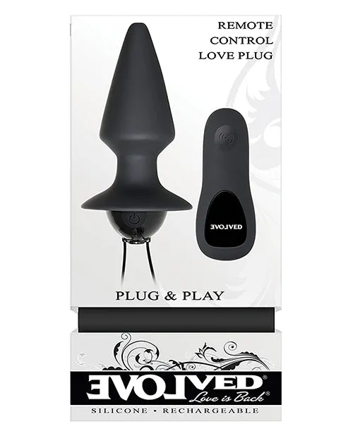 Evolved Plug & Play Remote Anal Plug