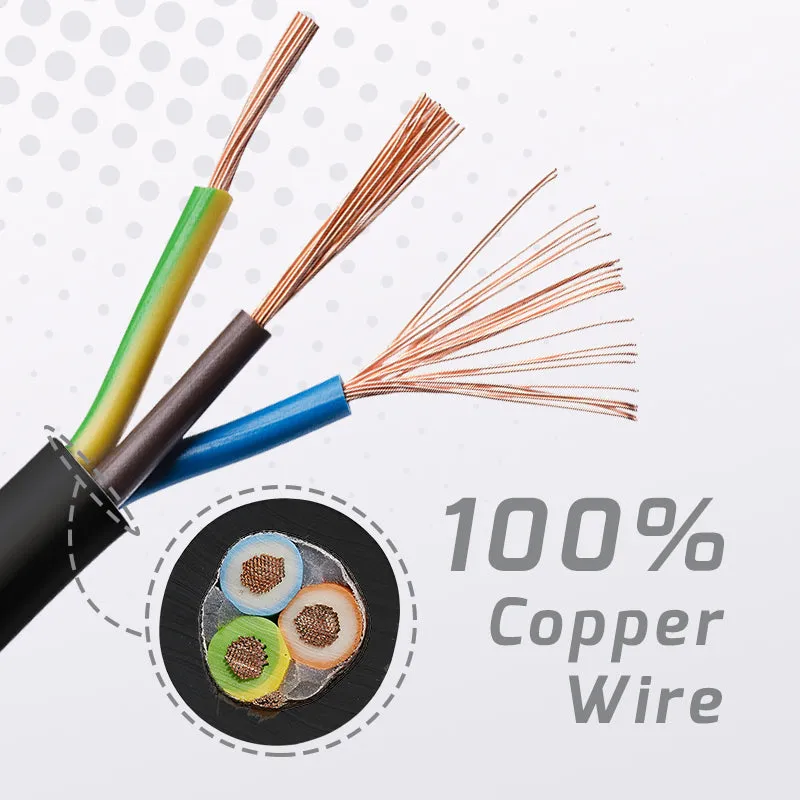 Extension Cord, Extension Socket, Power Cord, Power Extension 3 Meter(PP8553BK)