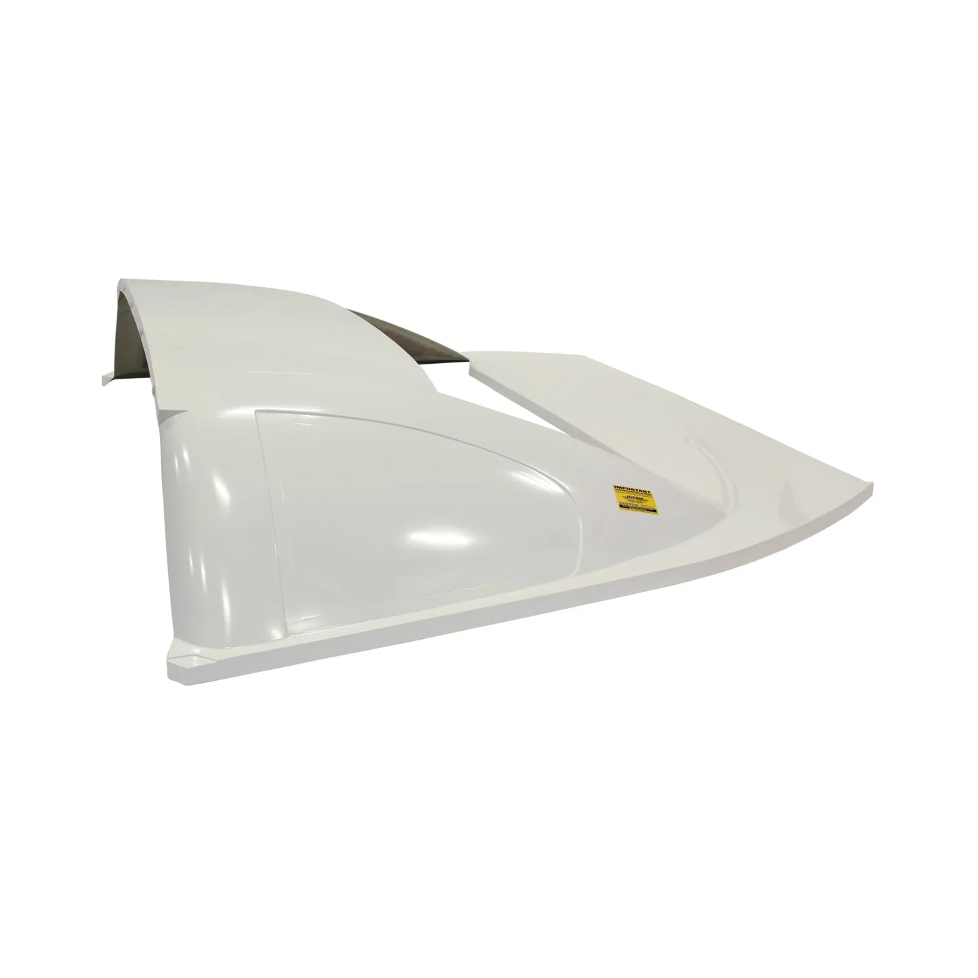 Five Star ABC Composite Rear Greenhouse Section - White