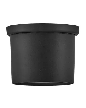 Flush Mount Kit from the Iver Collection in Matte Black Finish by Hinkley