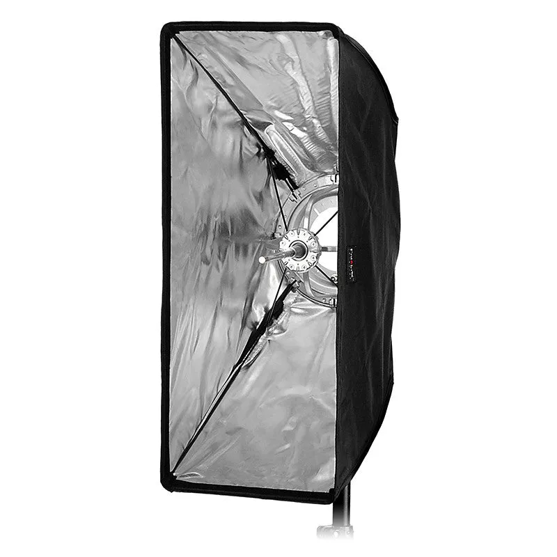 Fotodiox Ez-Pro-Mini Flash Softbox K2560 10" x 24" (25cm x60cm) Rectangle for Flash / Speedlight