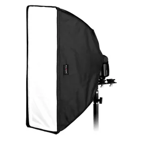 Fotodiox Ez-Pro-Mini Flash Softbox K2560 10" x 24" (25cm x60cm) Rectangle for Flash / Speedlight