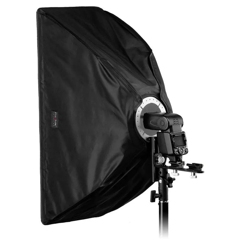 Fotodiox Ez-Pro-Mini Flash Softbox K2560 10" x 24" (25cm x60cm) Rectangle for Flash / Speedlight