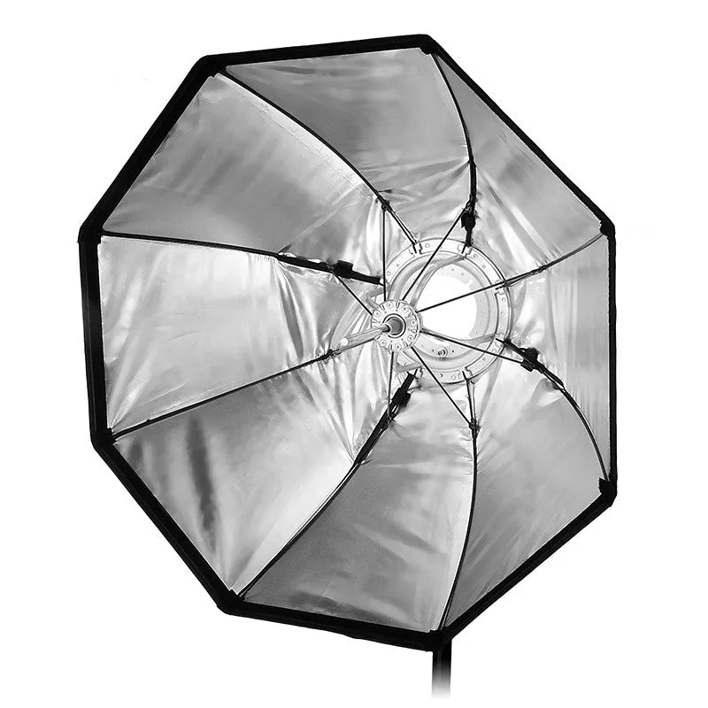 Fotodiox Ez-Pro-Mini Flash Softbox K50 20" (50 cm) Octagon for Nikon Flash, Canon Speedlight, Vivitar Flash, Sunpack, Nissin, etc