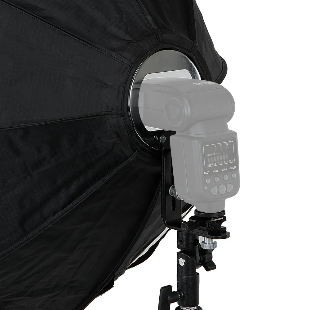 Fotodiox Ez-Pro-Mini Flash Softbox K60 24" (60 cm) Octagon for Nikon Flash, Canon Speedlight, Vivitar Flash, Sunpack, Nissin, etc