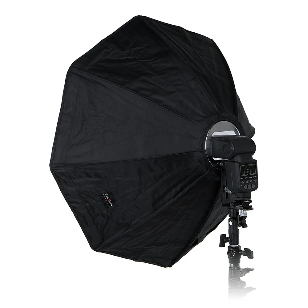 Fotodiox Ez-Pro-Mini Flash Softbox K60 24" (60 cm) Octagon for Nikon Flash, Canon Speedlight, Vivitar Flash, Sunpack, Nissin, etc