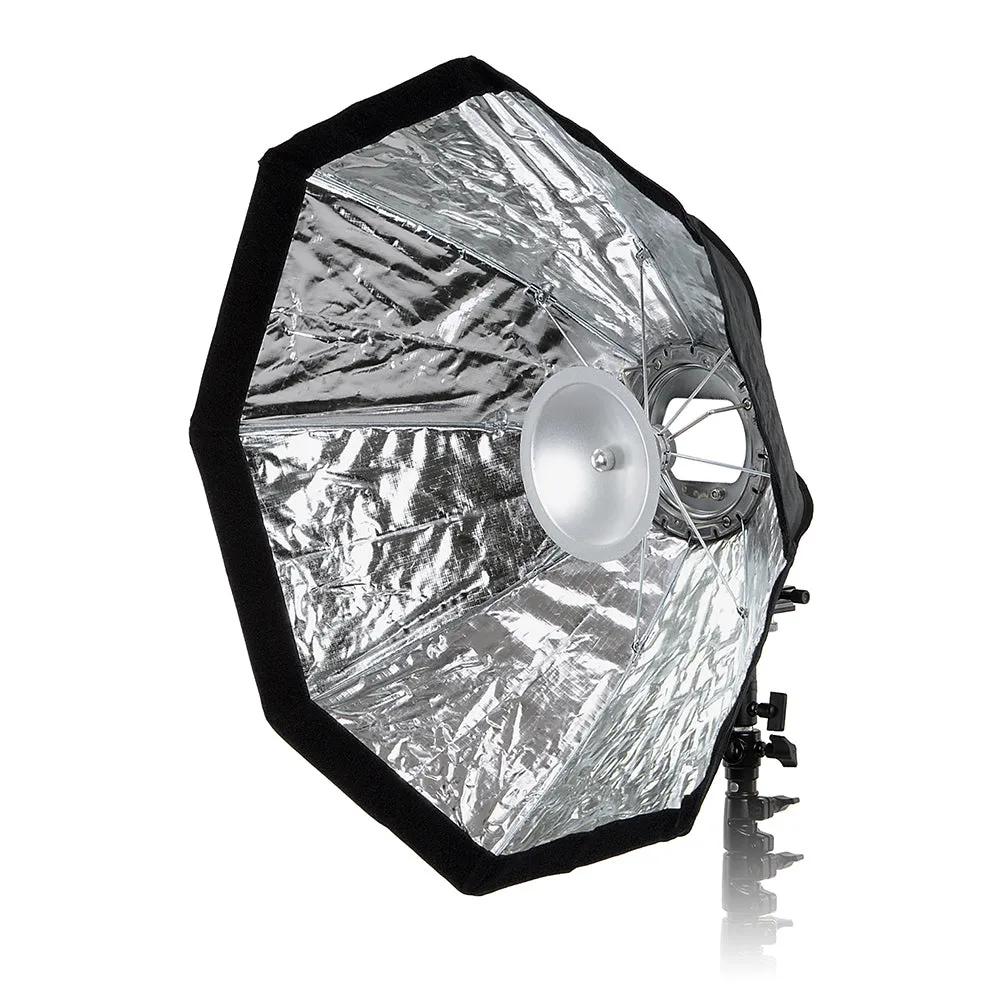 Fotodiox Ez-Pro-Mini Flash Softbox K60 24" (60 cm) Octagon for Nikon Flash, Canon Speedlight, Vivitar Flash, Sunpack, Nissin, etc