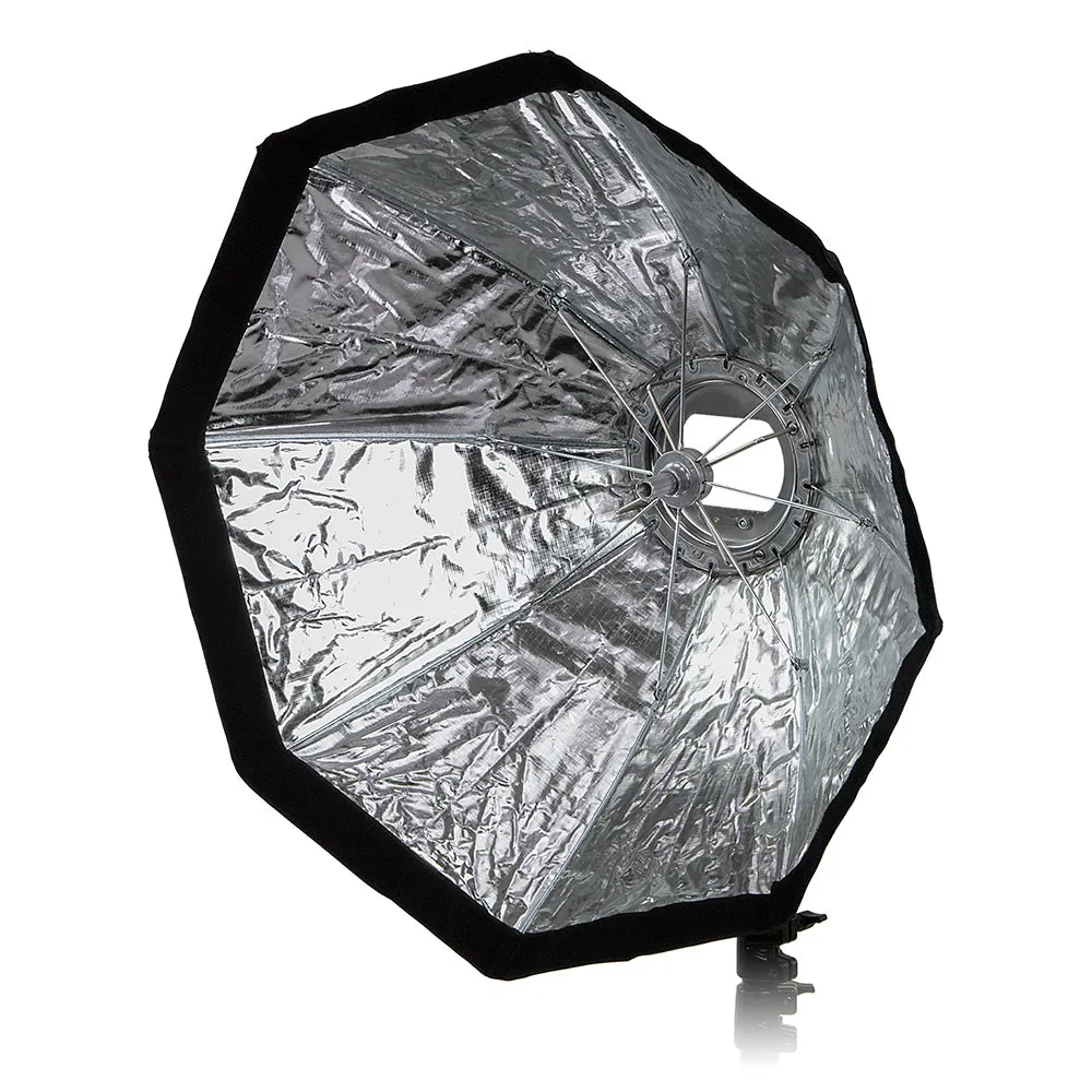Fotodiox Ez-Pro-Mini Flash Softbox K60 24" (60 cm) Octagon for Nikon Flash, Canon Speedlight, Vivitar Flash, Sunpack, Nissin, etc