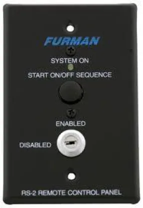 Furman RS-2 Contact Remote System Control Panel