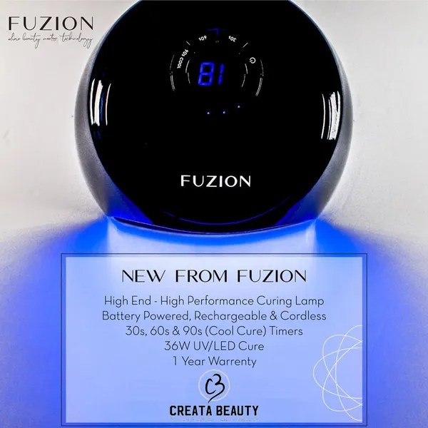 Fuzion Smart Rechargeable Dual Cure Lamp UV/LED