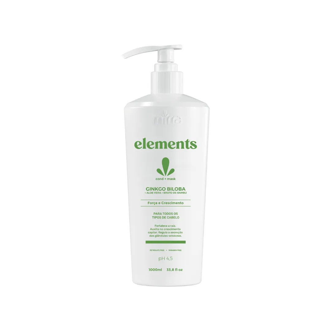 GINKGO BILOBA   ALOE VERA   BAMBOO SPROUT COND  MASK 1L