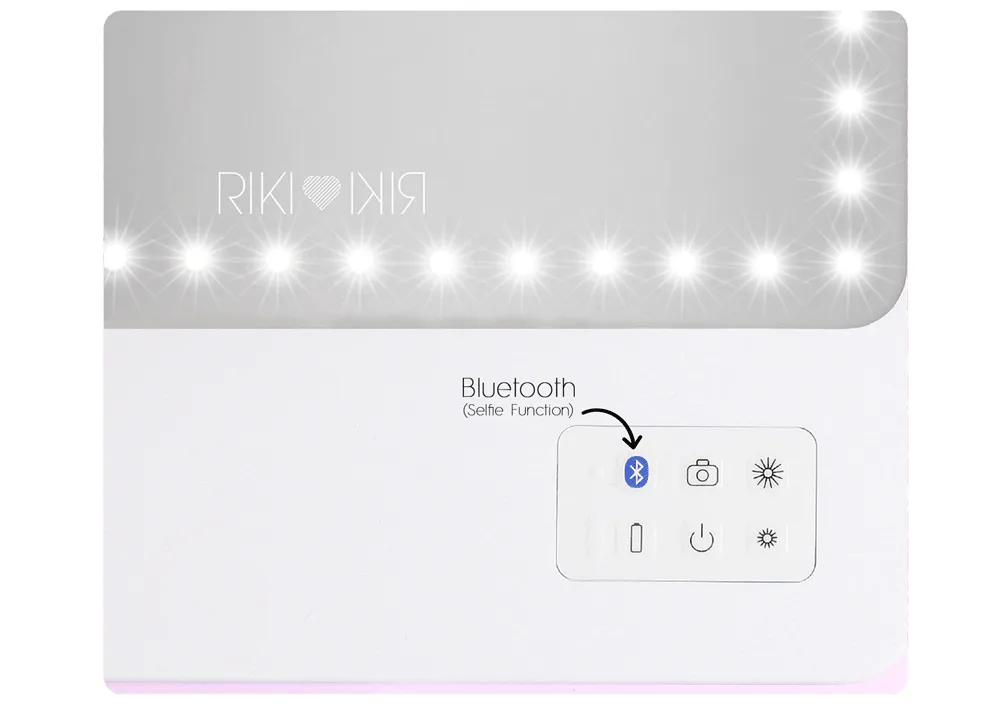 GLAMCOR Riki Skinny LED Vanity Mirror