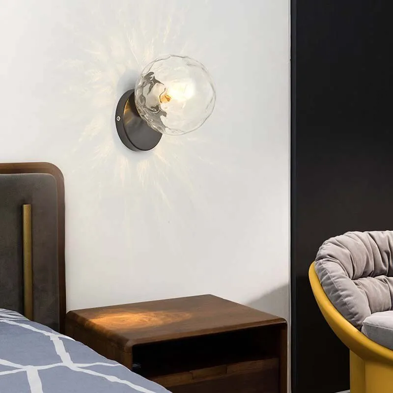 Glass Wall Lamp for Luxury Living Spaces
