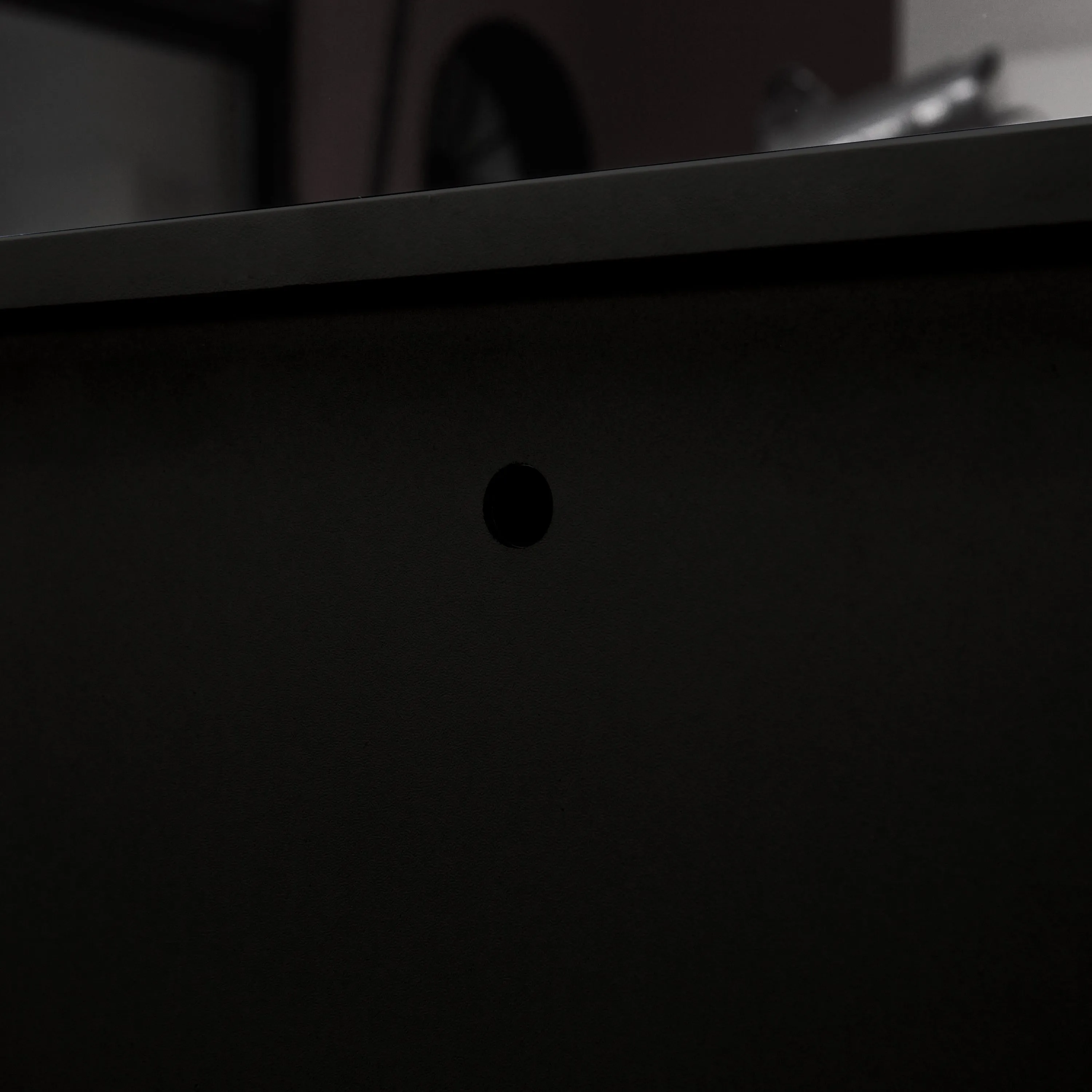 Glossy Glow Sideboard: Modern Storage Cabinet with LED Light