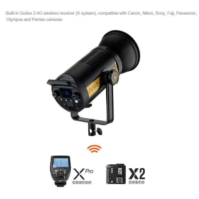 Godox FV150 Hybrid Continuous LED Light and HSS Flash (DEMO STOCK)