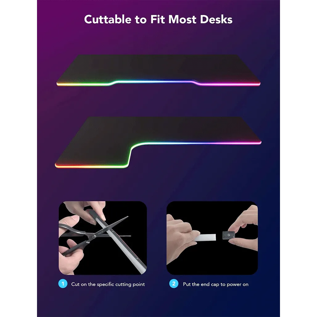 Govee RGBIC LED Neon Rope Lights for Desks - 3 meters | H61C32D1