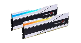 G.SKILL 64GB Kit (2x32GB) Trident Z5 Neo RGB White F5-6000J3636F32GX2-TZ5NRW DDR5 6000MHz Memory (AMD EXPO & Intel XMP 3.0)