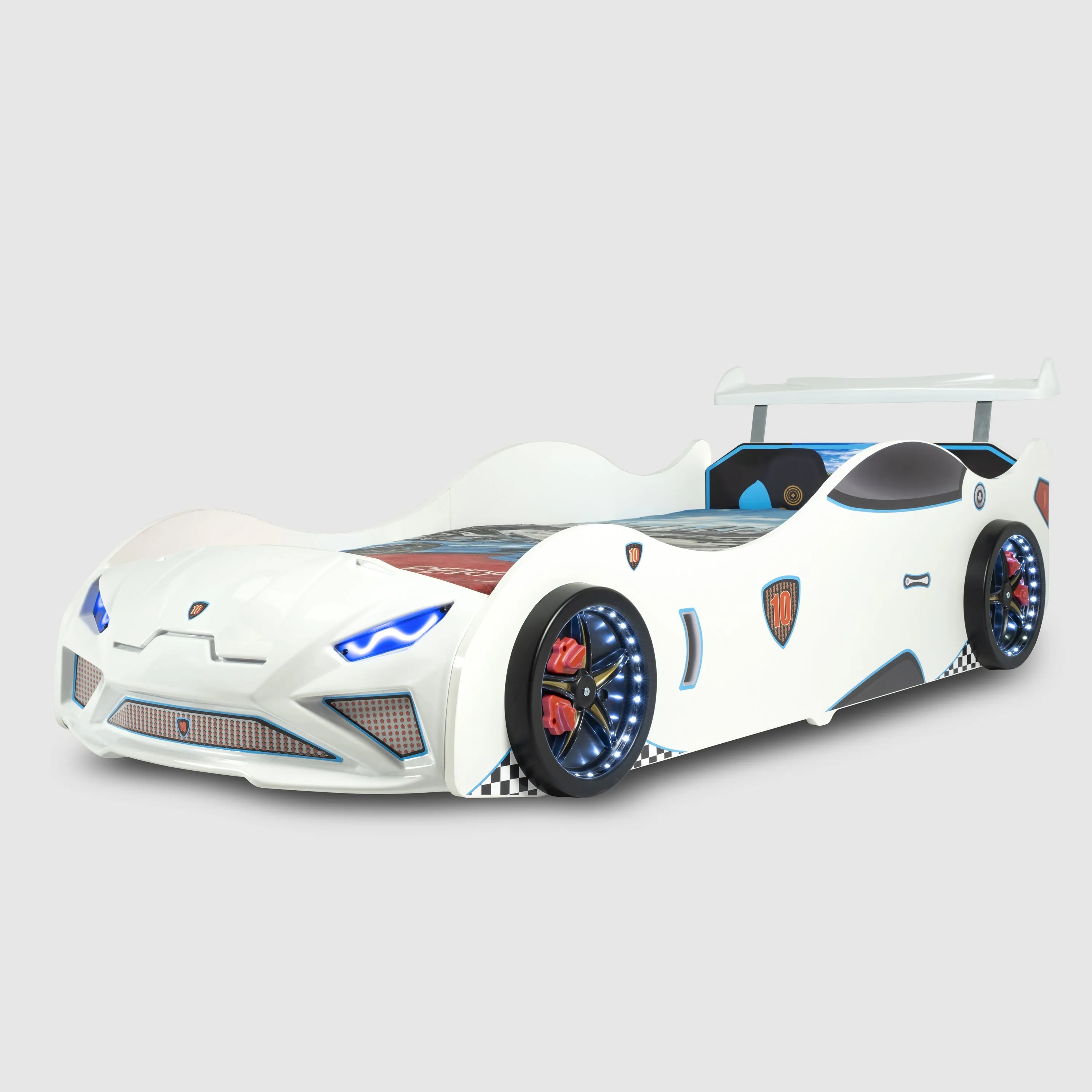 GT Lambo-E Race Car Bed