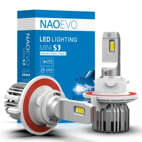 H13 LED Headlight Bulb 60W 7200LM | NAOEVO S3 Series