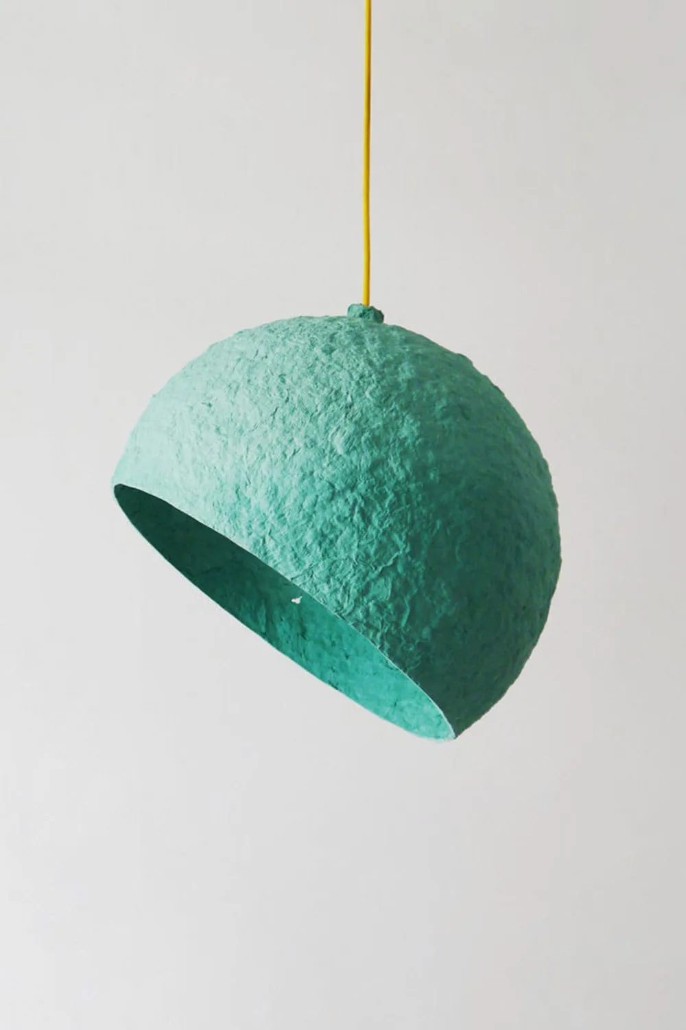Hanging lamp Globe Turquoise
