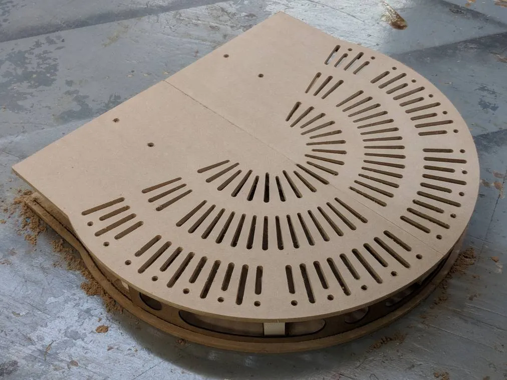 HiC (or astromech) box display stand kit