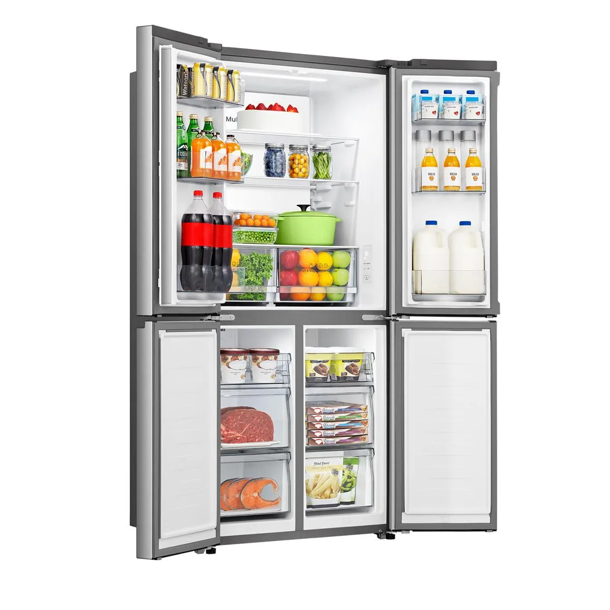 Hisense HRCD483TS 483L French Door Fridge (Stainless Steel)