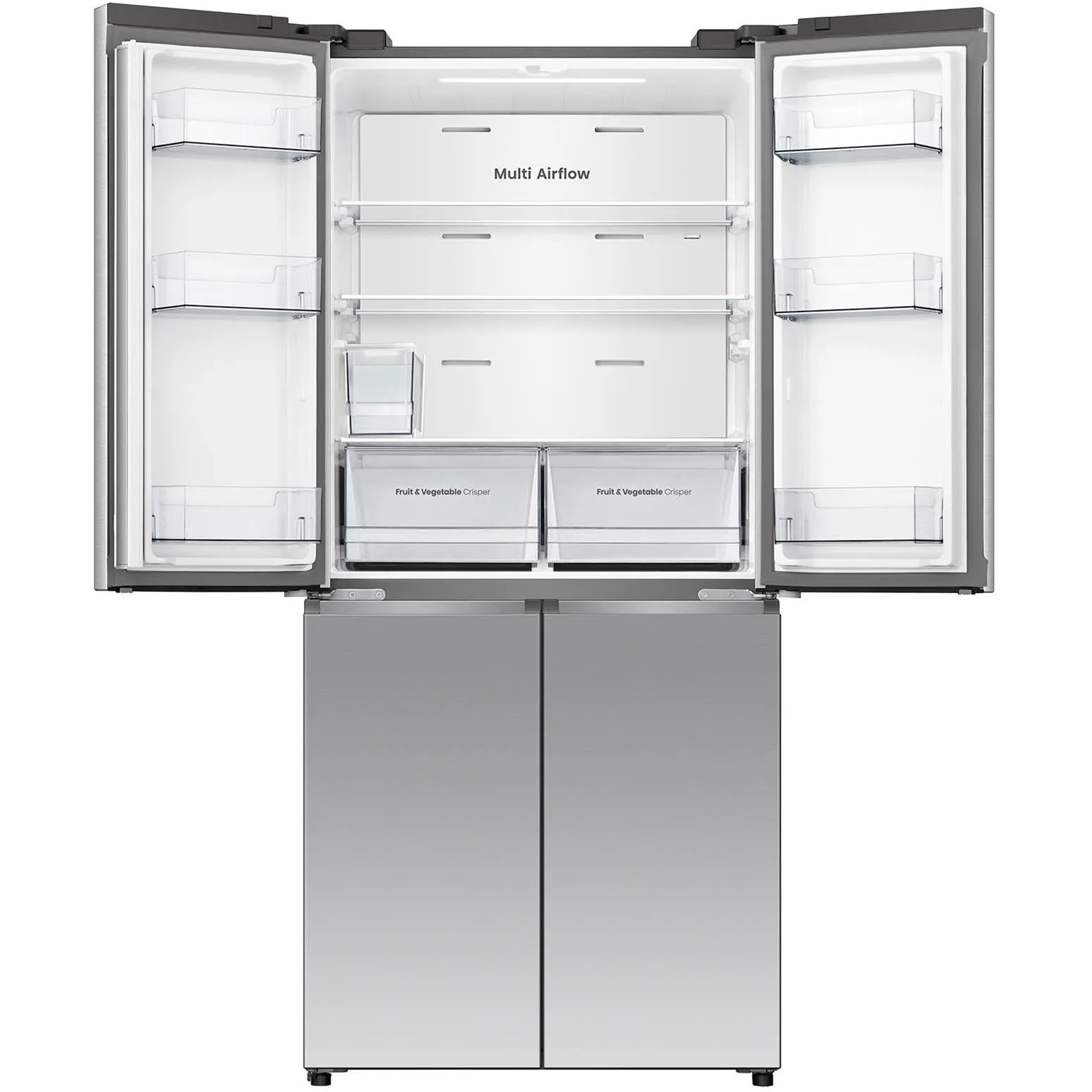 Hisense HRCD483TSW 483L PureFlat Slim French Door Fridge (Silver)