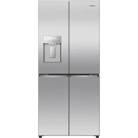 Hisense HRCD483TSW 483L PureFlat Slim French Door Fridge (Silver)