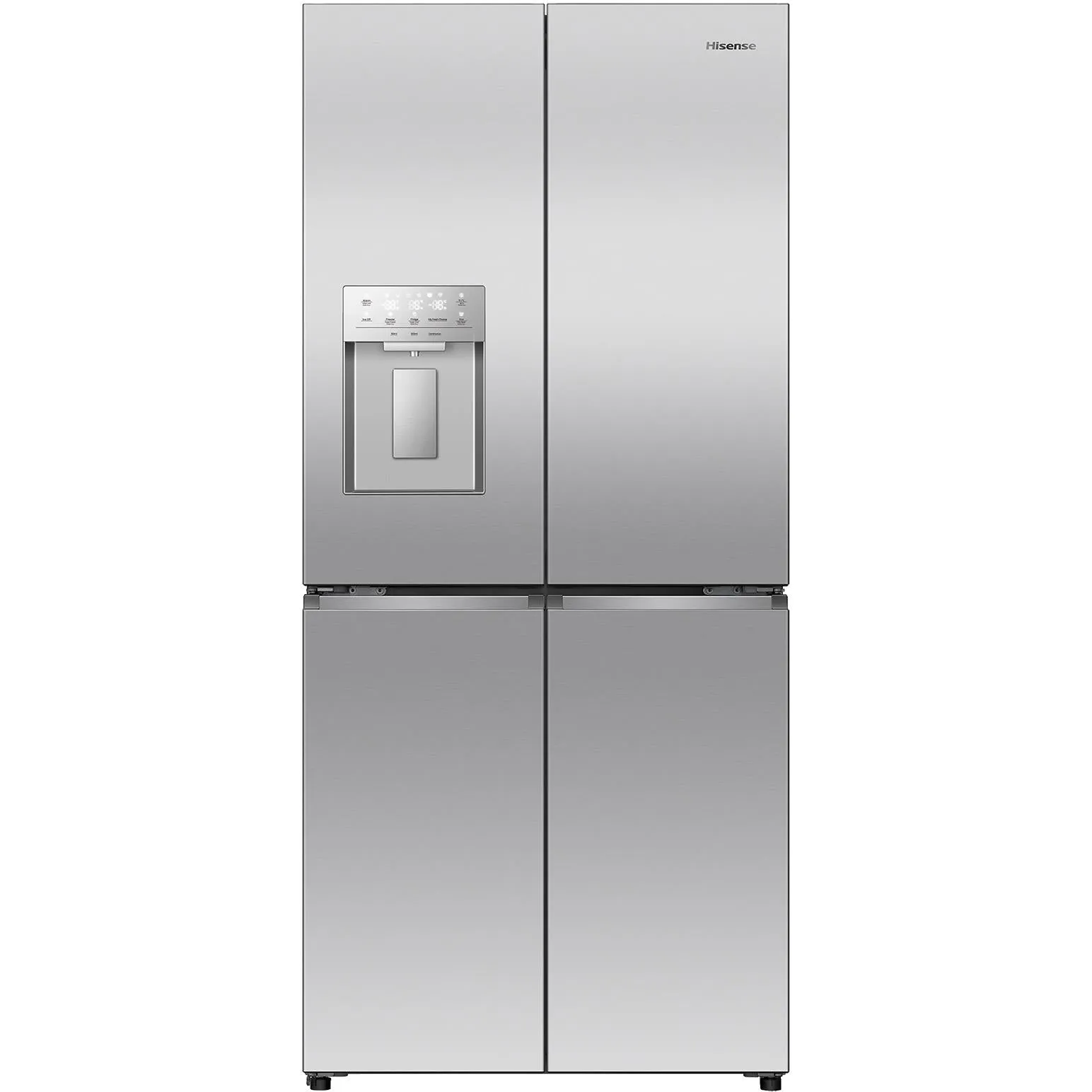 Hisense HRCD483TSW 483L PureFlat Slim French Door Fridge (Silver)