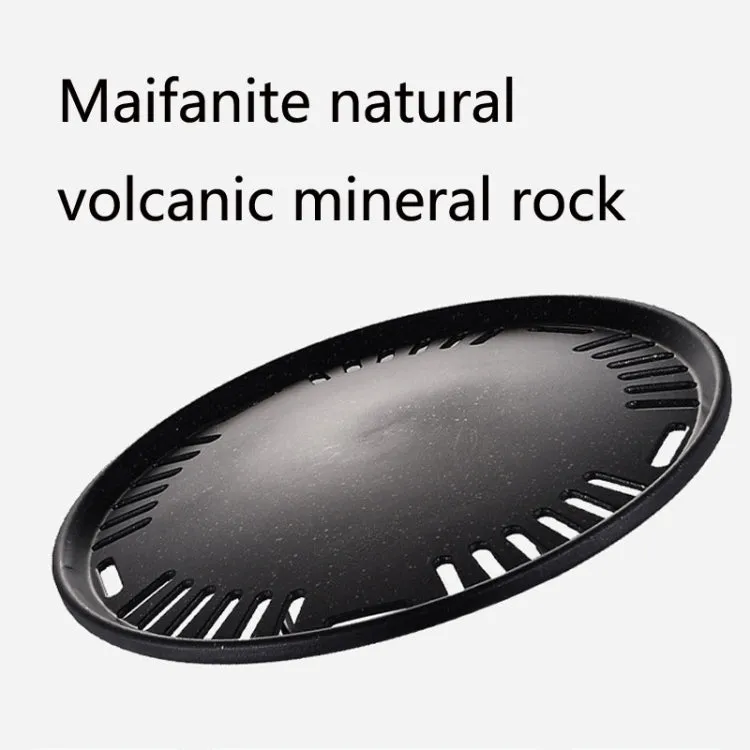Household Stainless Steel Charcoal Barbecue Stove Outdoor Camping Portable Charcoal Stove Set, Size: 35cm(Stove Body   BBQ Net)