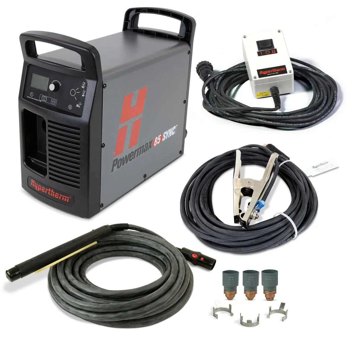Hypertherm Powermax 85 SYNC w/ CPC, 50' Machine Torch & Remote - 087208