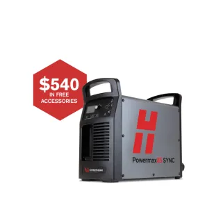 Hypertherm Powermax 85 SYNC w/ CPC, 50' Machine Torch & Remote - 087208