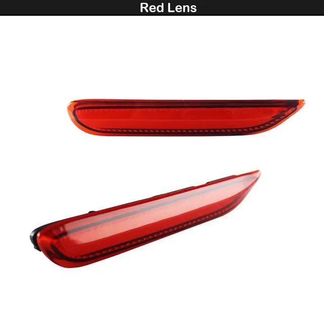 iJDM LED Bumper Reflector Brake Lights w/Sequential Turn Signal