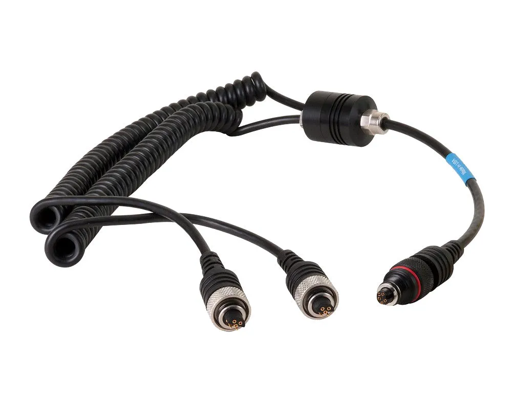 IKELITE MANUAL DUAL SYNC CORD - 2 IKELITE STROBES TO NIKONOS BULKHEAD