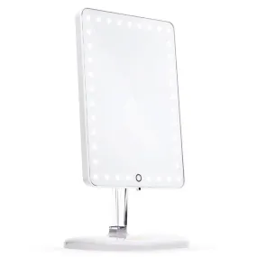 Impressions Vanity Co Touch Pro LED Makeup Mirror w/ Bluetooth Audio   Speakerphone & USB Charger