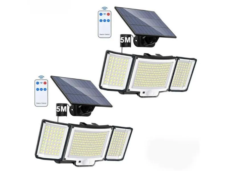 IP65 LED Solar Motion Lights – Waterproof Outdoor Security Lighting
