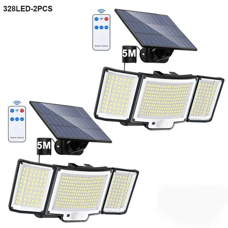 IP65 LED Solar Motion Lights – Waterproof Outdoor Security Lighting