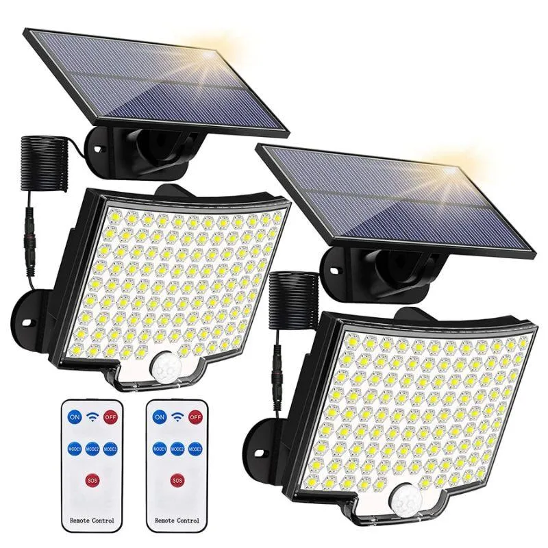 IP65 LED Solar Motion Lights – Waterproof Outdoor Security Lighting
